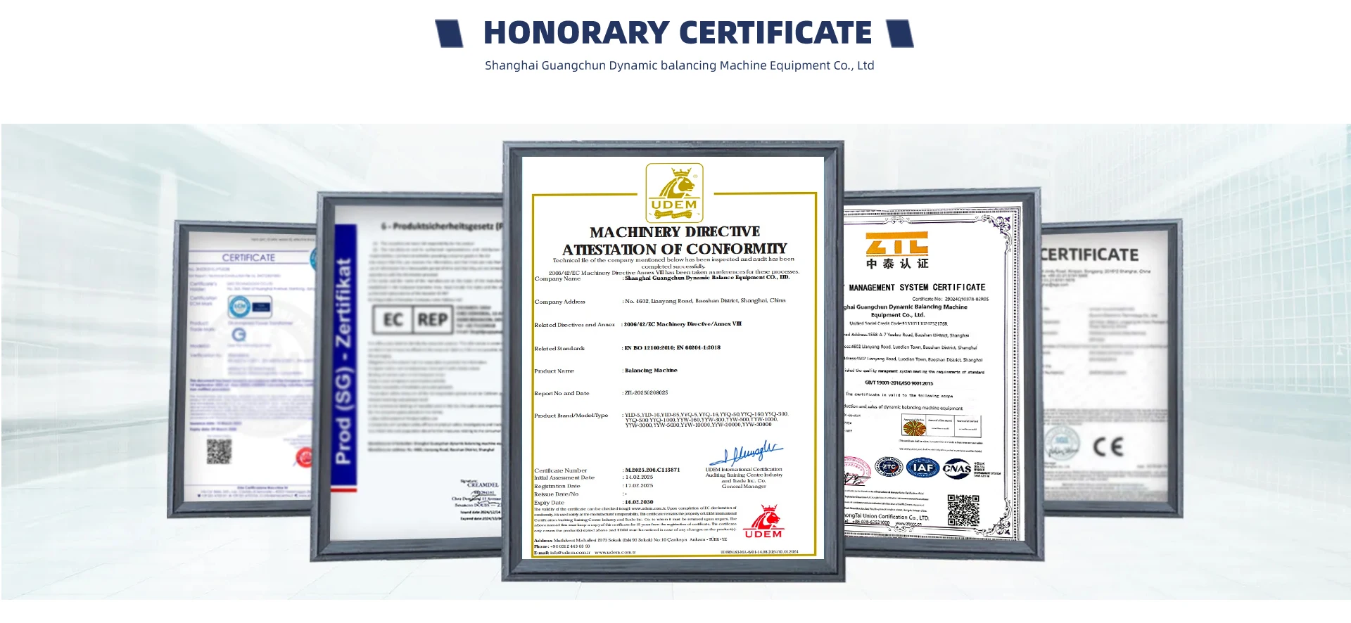 Newly Designed Double Sided Centrifugal Fan Blade Dynamic Balancing Machine Equipped with High Sensitivity Performance Sensors