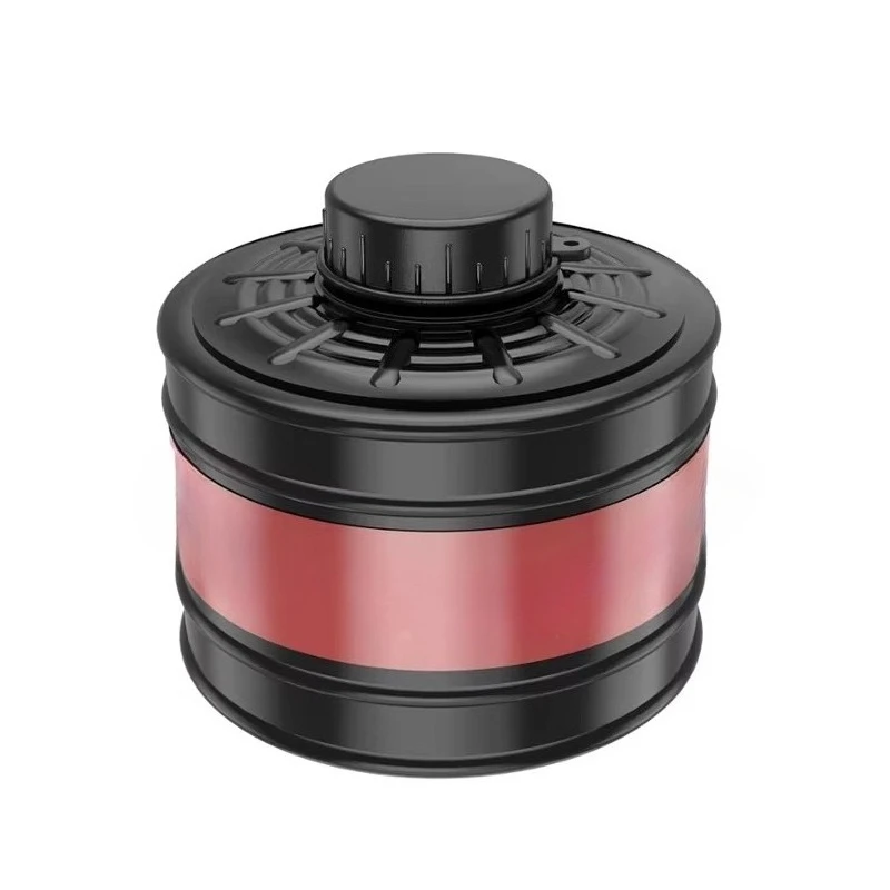 Single Canister Gas Mask Filter Activated Carbon Filter Industrial Painting Protection