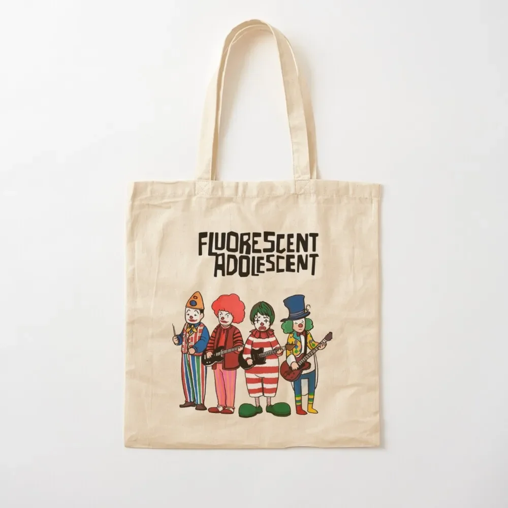 Clowns - Fluorescent Adolescent - Arctic Monkeys Tote Bag Women's beach bags shopping bag foldable reusable bag