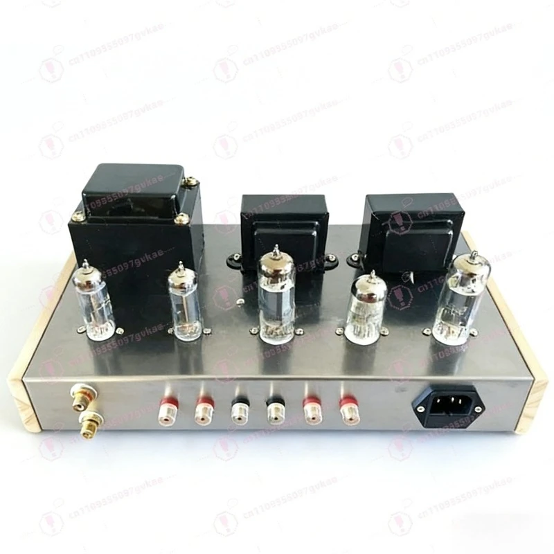 Audio 6n2 6p1 Vacuum Tube Amplifier Kit DIY Hifi Class A Audio Amplifier Vu Meter Bluetooth 5.0 Usb Player 110V220V