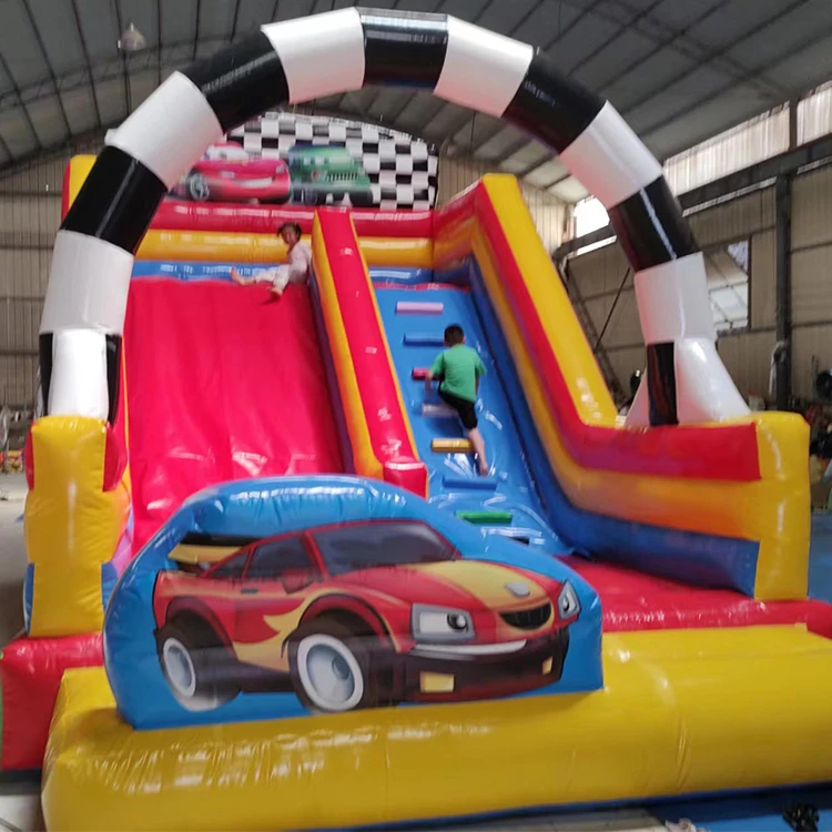 

Commercial Grade Chateau Bouncy Castle for Kids Inflatable Bouncer Wholesale Inflatable Slide