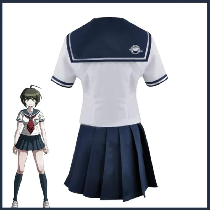 Juego Naegi Komaru disfraz de Cosplay japonés JK uniforme escolar falda camisa de manga corta mujer adulta Kawaii Campus S8;c'4,t;6.j'2;