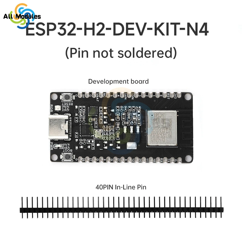 ESP32-H2 Microcontroller Development Board Onboard ESP32-H2-MIN1-1-N4 Module TYPE-C Interface