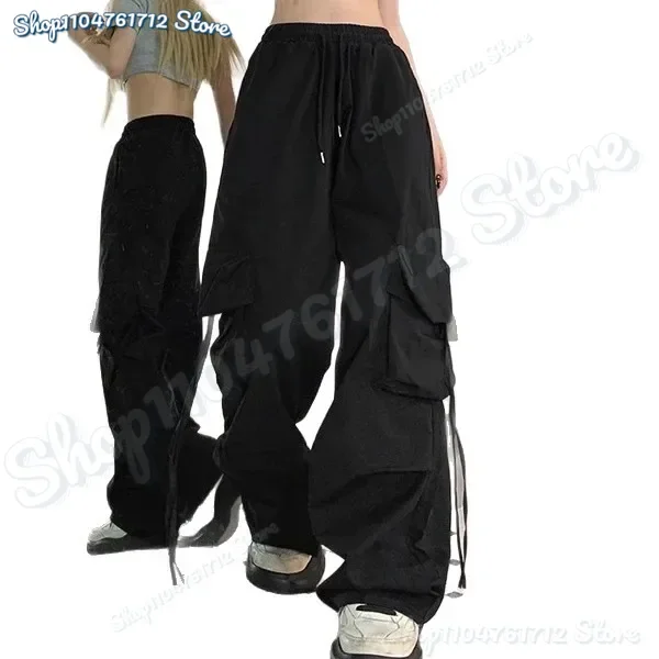 Pantaloni casual larghi a gamba larga Pantaloni da lavoro alla moda da donna Taglio dritto Pantaloni lunghi comodi e durevoli Tutti abbinati