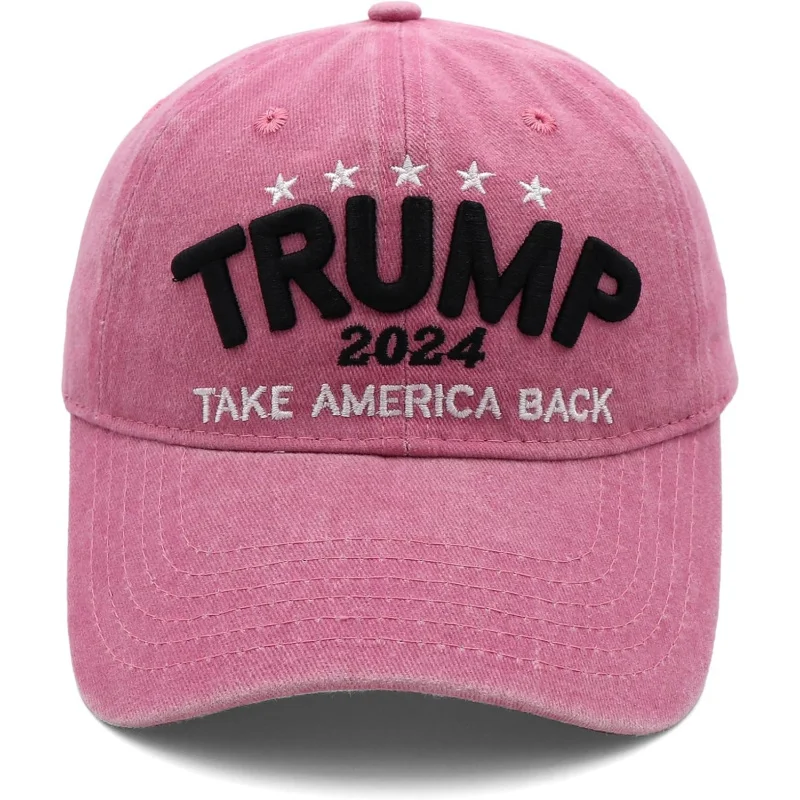 Donald Trump Merchandise Take America Back Slogan Hat Embroidered Adjustable Baseball Cap