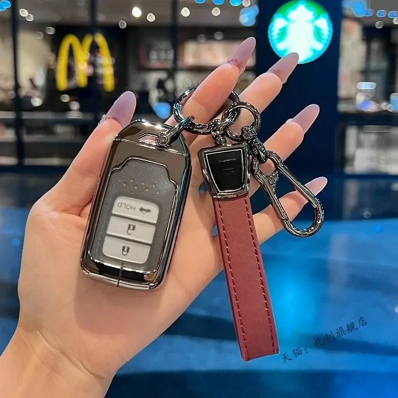 

Honda Crv Key Case Eleventh Generation Yige Siyu Urv Wenyi Xrv Format Car Key Shell Suitable For 2024 New Models