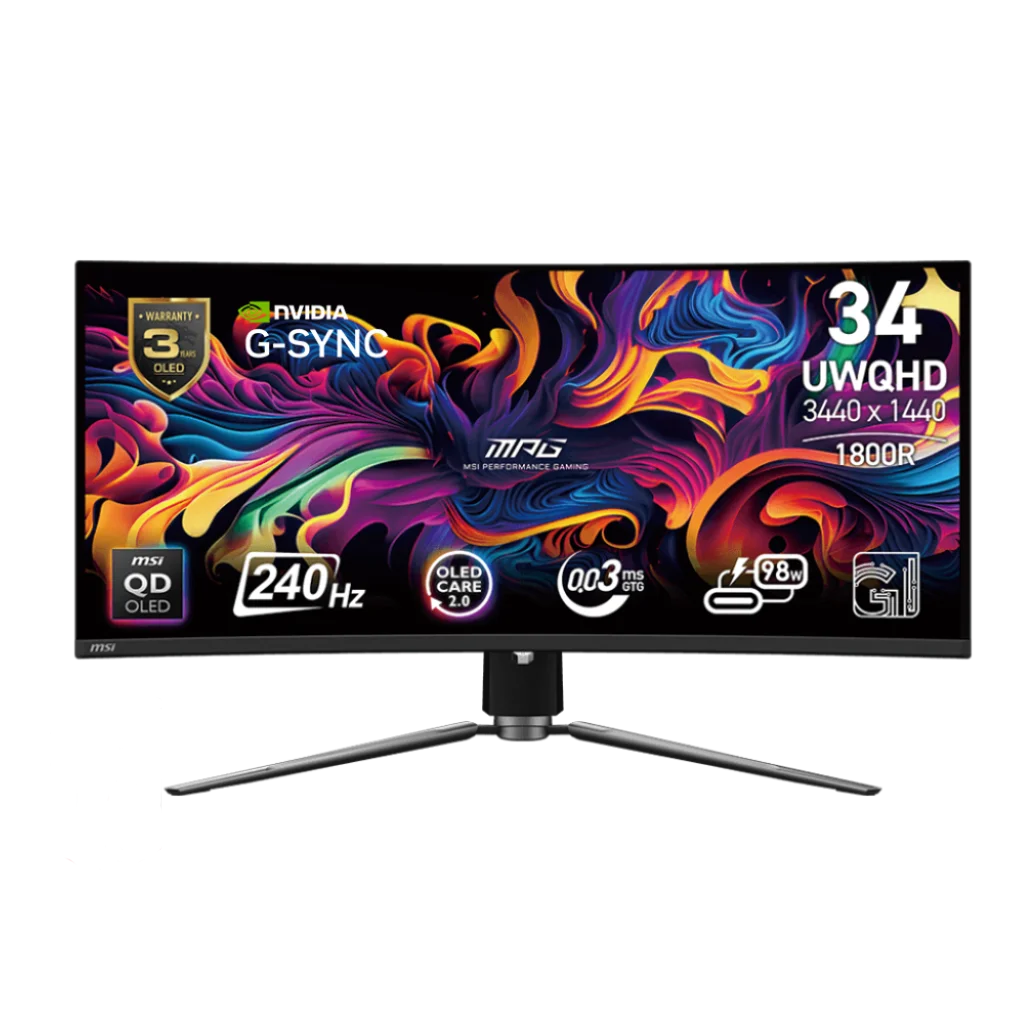 

Wholesale Gaming PC Monitor OLED MPG 341CQPX QD-OLED 34Inch 3440 x 1440 240Hz Gaming Screen Monitor