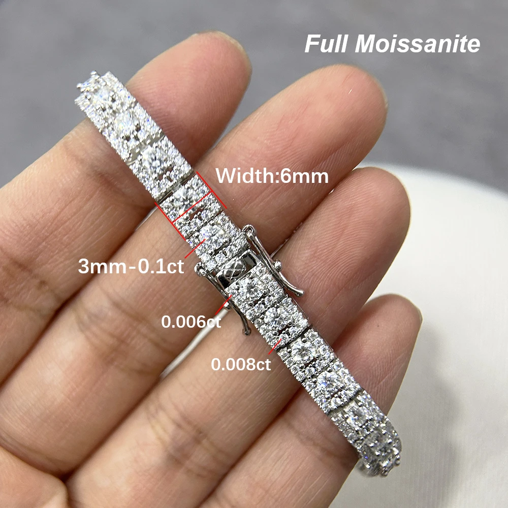 Thumbnail 4 - #28 New Moissanite Bracelets Arrivals