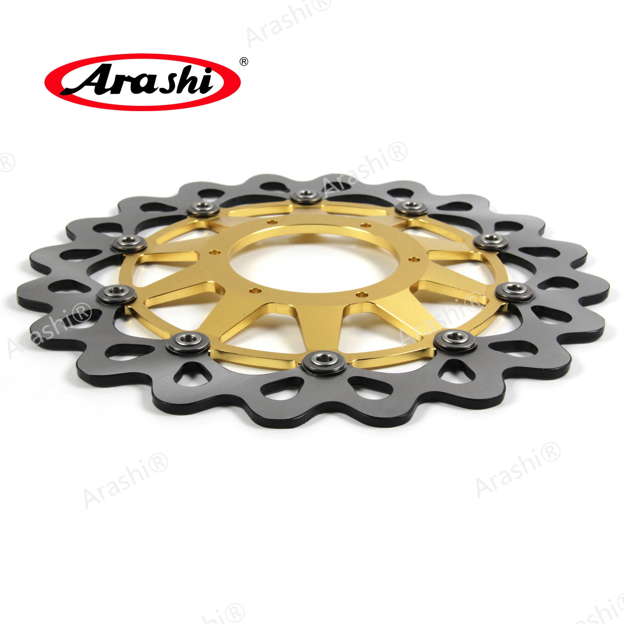 Arashi CBR1000RR 2006-2007 CNC Full Floating Front Brake Disc Rotor Disk For HONDA CBR 1000 RR 2006 2007 M6x20mm Bolt / Screw