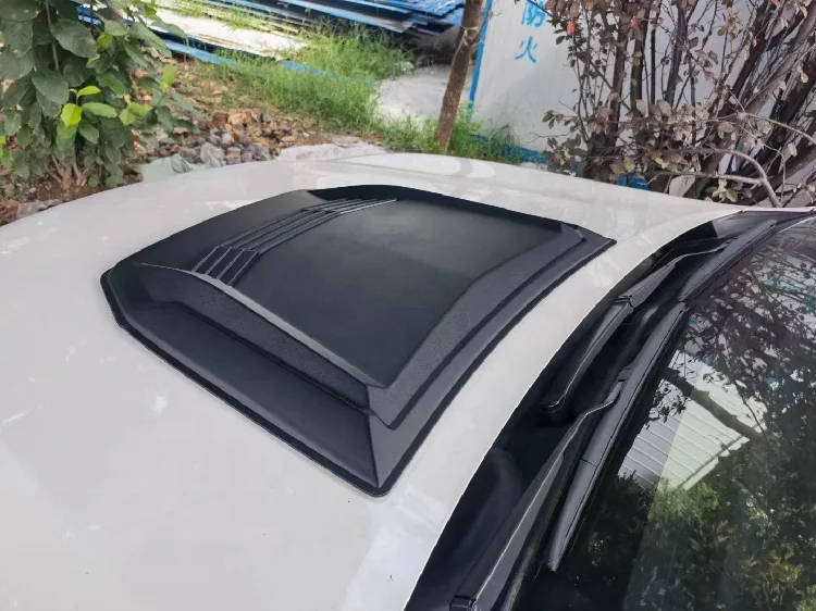 LE-STAR 4X4 HOOD SCOOP AIR VENT BONNET COVER BONNET SCOOP FIT FOR REVO ROCCO 16-21 /dmax2020/np300 /Bt50 2021 - Image 4
