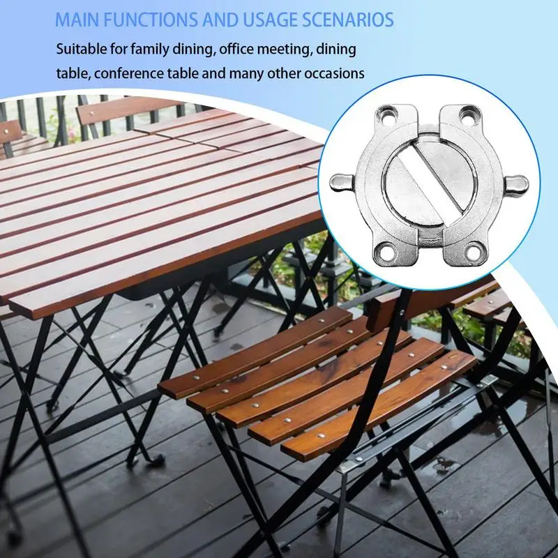 Tabletop Fasteners Heavy Duty Bracket Hardware Jointer Sturdy Desktop Connector Figure Table Top Brackets For Conference Meeting