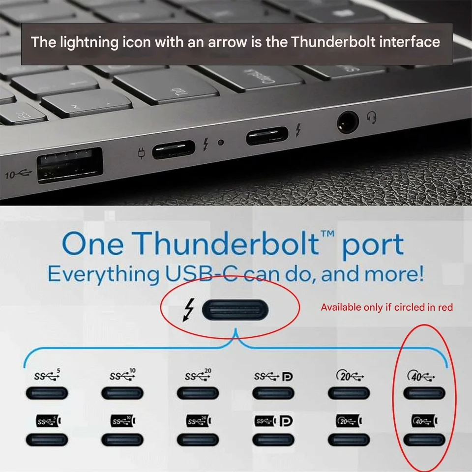 DMA Laptop Thunderbolt 4 Game Adapter