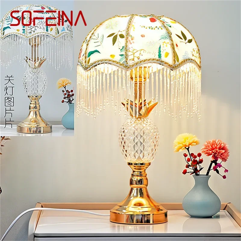 SOFEINA Contemporary Table Lamp LED Fashion Creativity Living Room Bedroom Study Villa Hotel Home Decoration Light