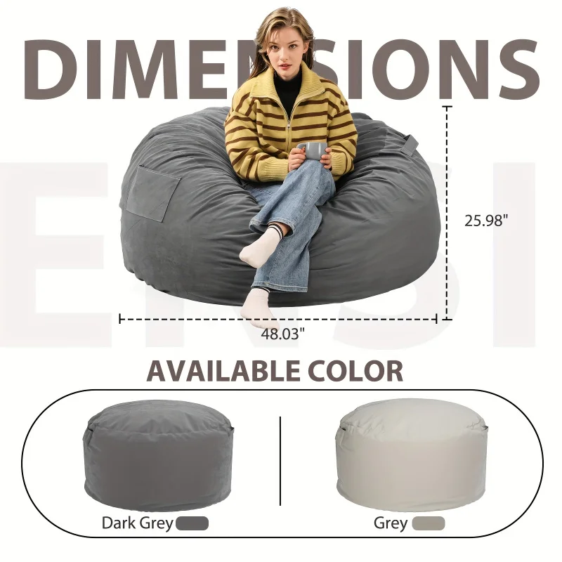 Comfortable and stylish bean bag sofa - an essential indoor leisure gadget.