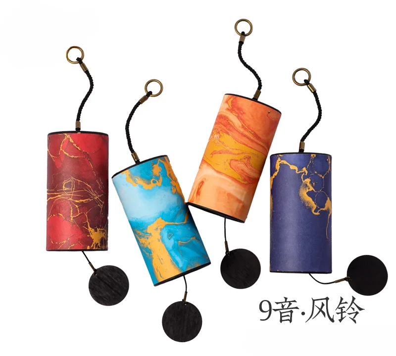 

9 tone Four seasons chord Healing Wind chimes Retro outdoor garden pendant gift