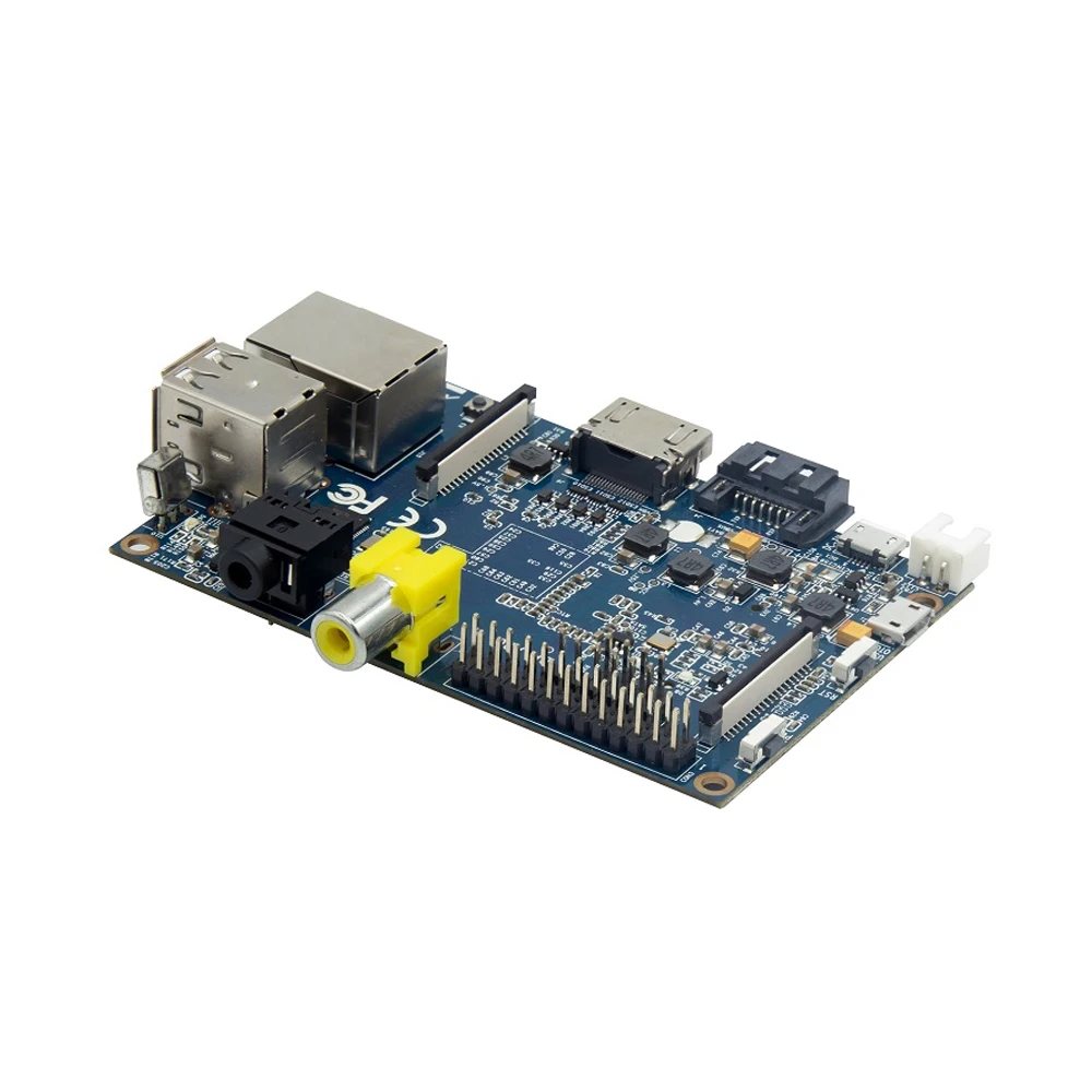 Banana Pi BPI-M1 كمبيوتر أحادي الطاقة منخفض الطاقة Allwinner A20 ثنائي النواة 1.0 جيجا هرتز وحدة المعالجة المركزية 1 جيجا بايت DDR3 أندرويد، لوبونتو، أوبونتو، نظام التشغيل ديبيان #3