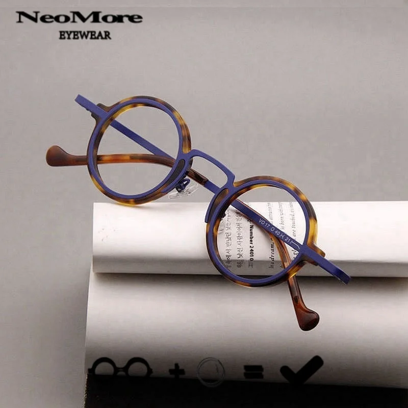 

Small Circular Optical Multifocal Eyeglasses Anti Reflective Lenses Prescription Eyewear Myopia Reading Glasses Presbyopia