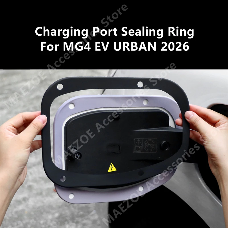 For MG4 EV URBAN 2026 Charging Port Sealing Ring,Car Exterior Modification Protection Decorative Accessories Refit