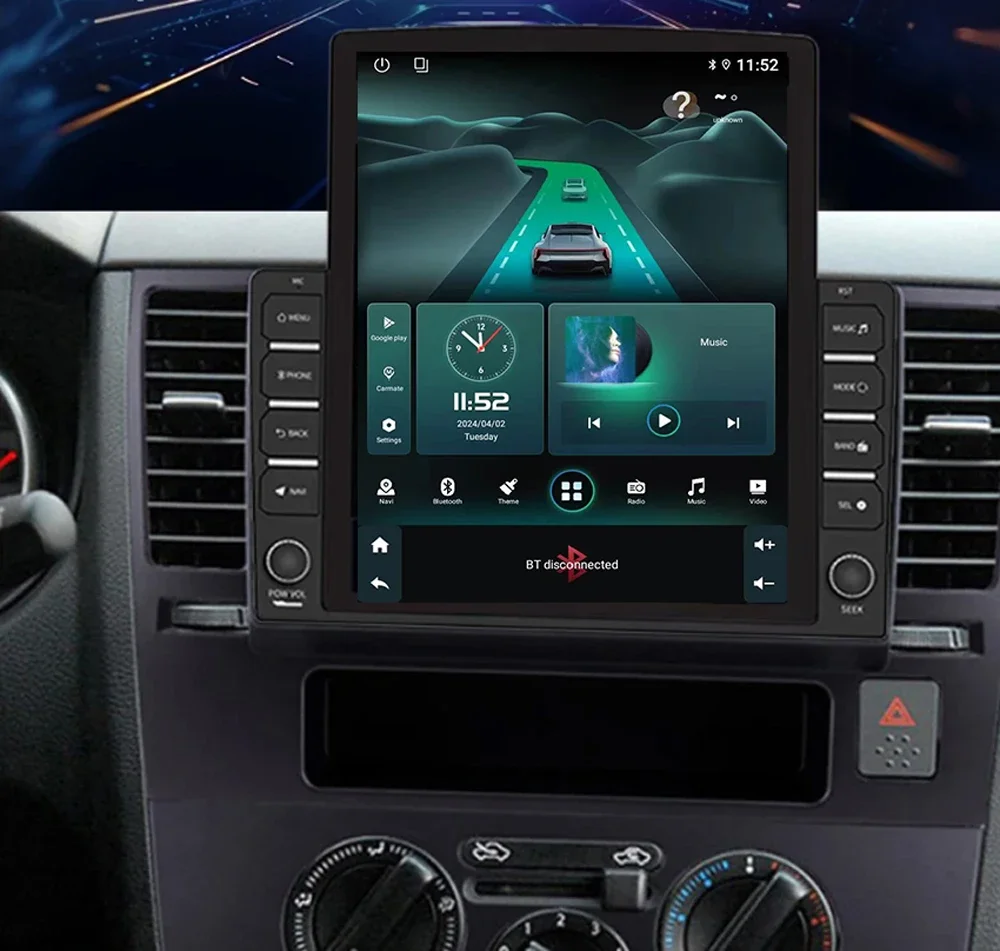 

Автомобильный радиоприемник, мультимедийный видеоплеер для Nissan Tiida C11 2004-2013, Android 15, GPS-навигация, стерео головное устройство Carplay WIFI без 2din