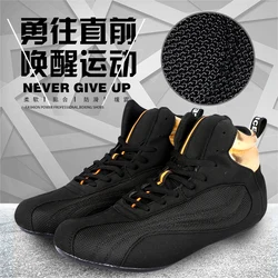 New Breathable Boxing Shoes Men Light Weight Boxing Sneakers Comfortable Wrestling Sneakers Anti Slip Wrestling Footwears