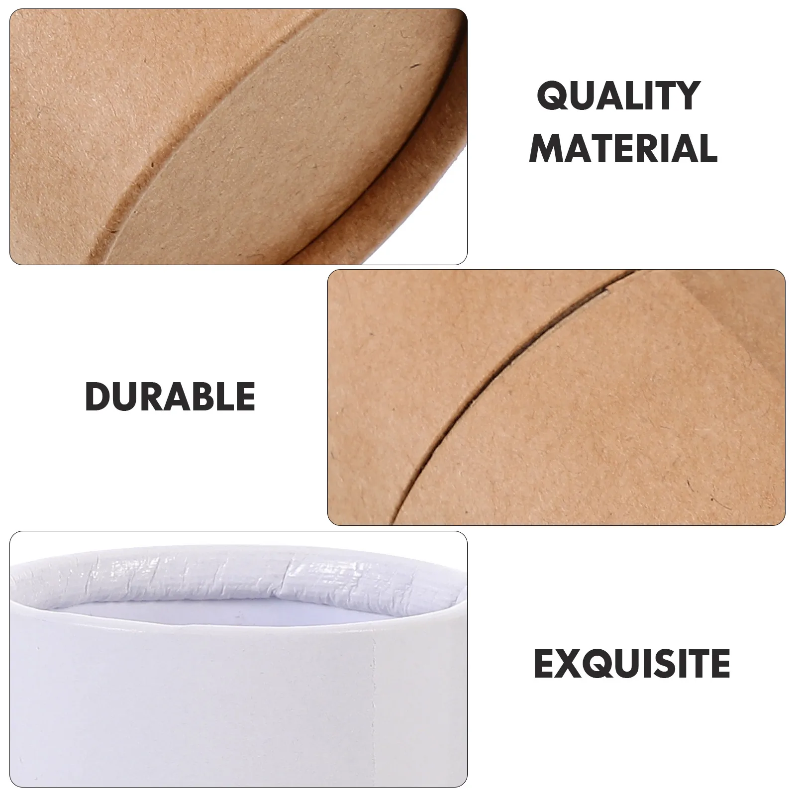 

10pcs Essential Oil Bottle Packaging Dark Cylinder Box 50ml Storage Gift Containers Eco Friendly Practical Design