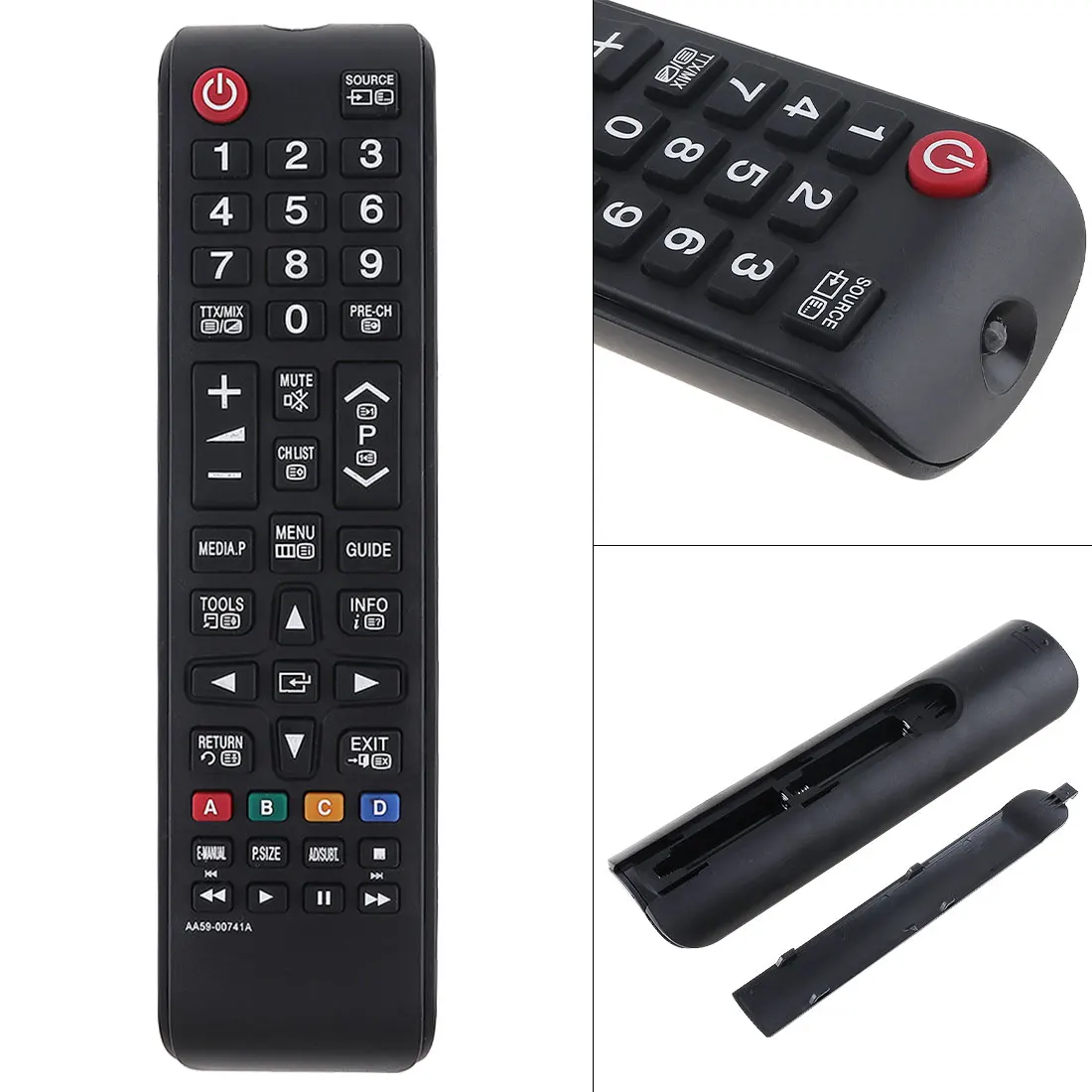 

Replacement TV Remote Control with Long Transmission for AA59-00741A / AA 59-00743A HDTV LED LCD Plasma Smart TV Remote