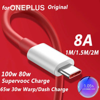 For Oneplus 11 10T Nord CE 3 9 USB C Cable Original 80W Supervooc Warp Charge Type C Cable 150W 100W 5A Fast Charging Charger