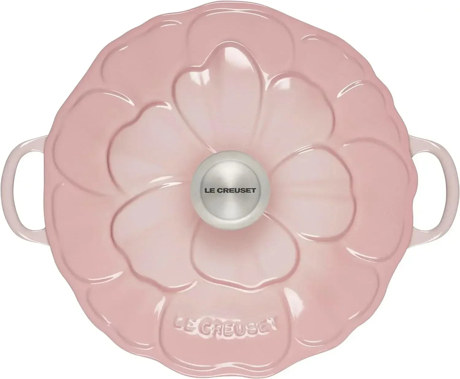 Le Creuset Enameled Cast Iron Petal Braiser, 2.25qt., Shell Pink