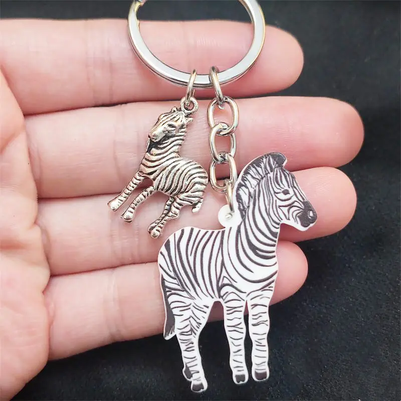 Zebra Keychain Anim…