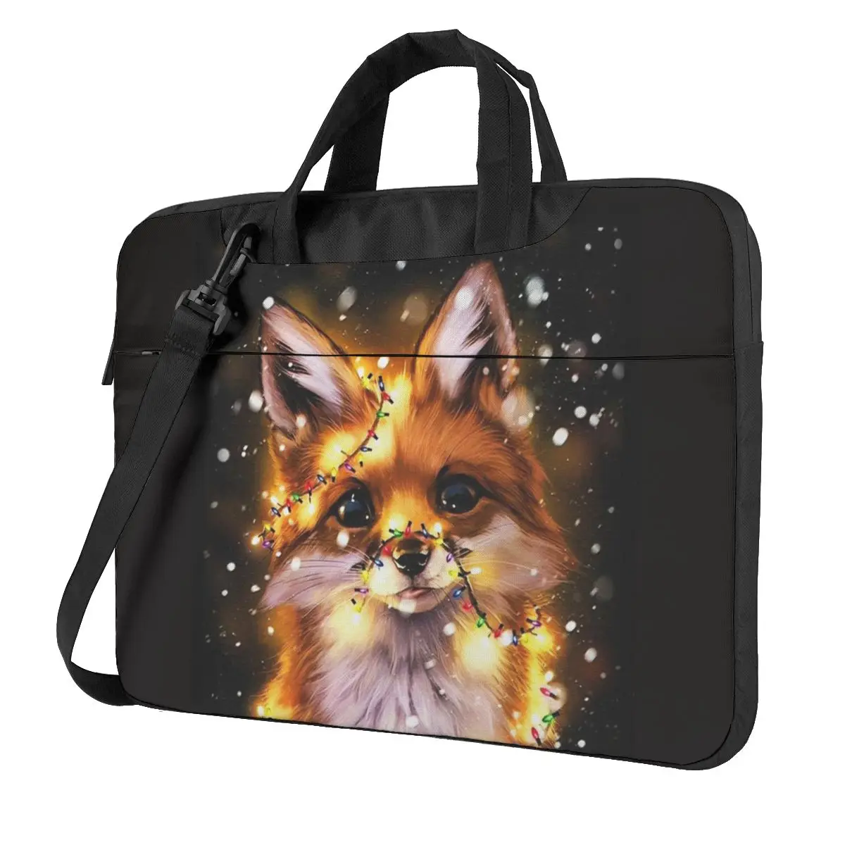 Fox Light Beautiful SKY Laptop Bag Animal For Macbook Air Pro HP Huawei Microsoft Case Vintage Shockproof 13 14 15 15.6 Pouch