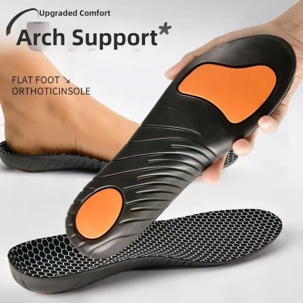 Anti-odor Arch Support Insoles Trim to Fit Sweat Absorbing Sports Shoe Insoles Layered Cushioning Shock Absorbing
