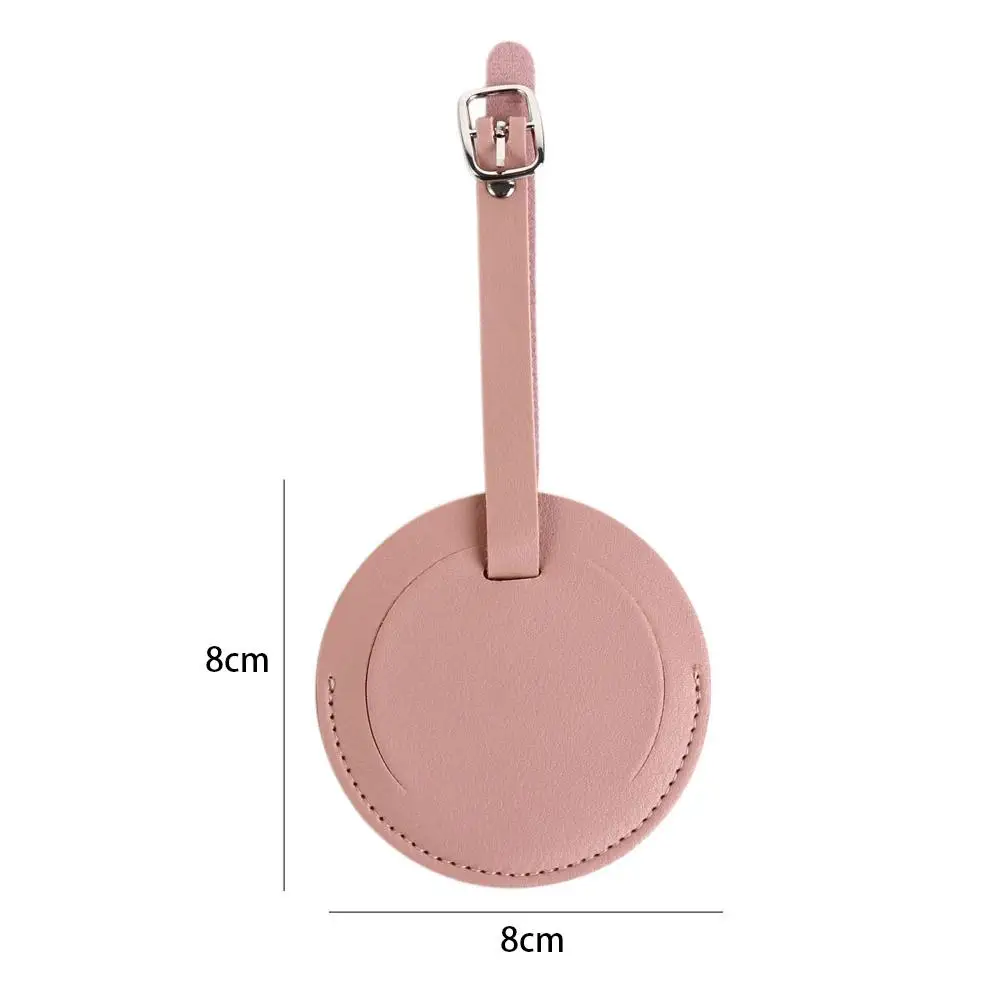 Travel Round Luggage Tag Suitcase Address Handbag Label Travel Accessories Airplane Suitcase Tag Luggage Tag Boarding Pass