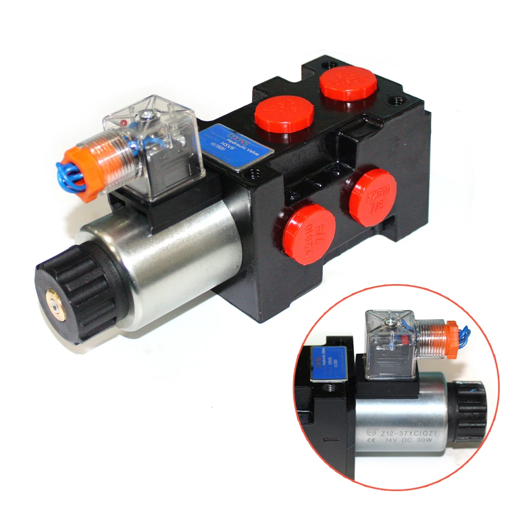 Port Hydraulic Diverter, Works with Single/Double Acting Cylinders, No Additional Case Drain Required, Manifoldable with 3