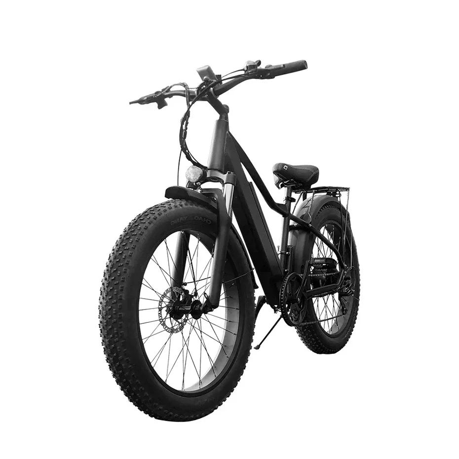

26 Inch Fat Tire 21 Speed 250W 36V 13AH Lithium Battery Aluminum Alloy OEM EBike LED Display High Quality Electric Mountain Bike