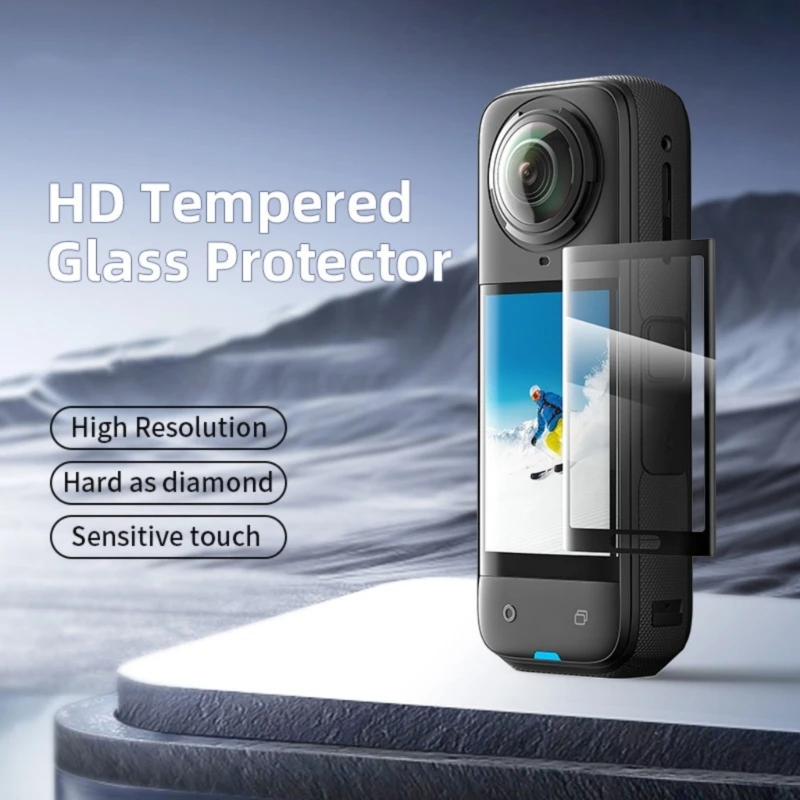 Camera Lens Protectors Film Scratch Resistant Tempereds Glass For X5 Cameras Easy Installation Removable