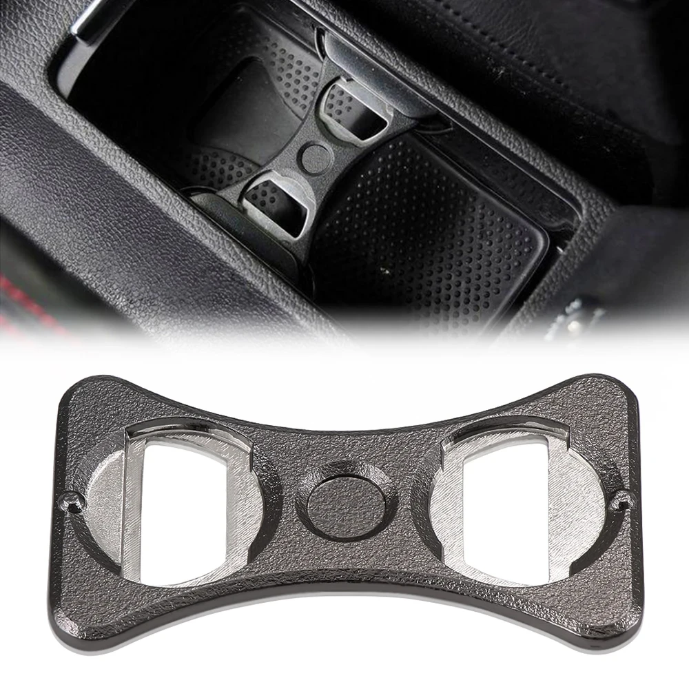 1Pcs Car Buckle Clip Style Bottle Opener Cup Divider For VW Golf MK 5/6 GTI R32 Jetta Scirocco Car Interior Accessories