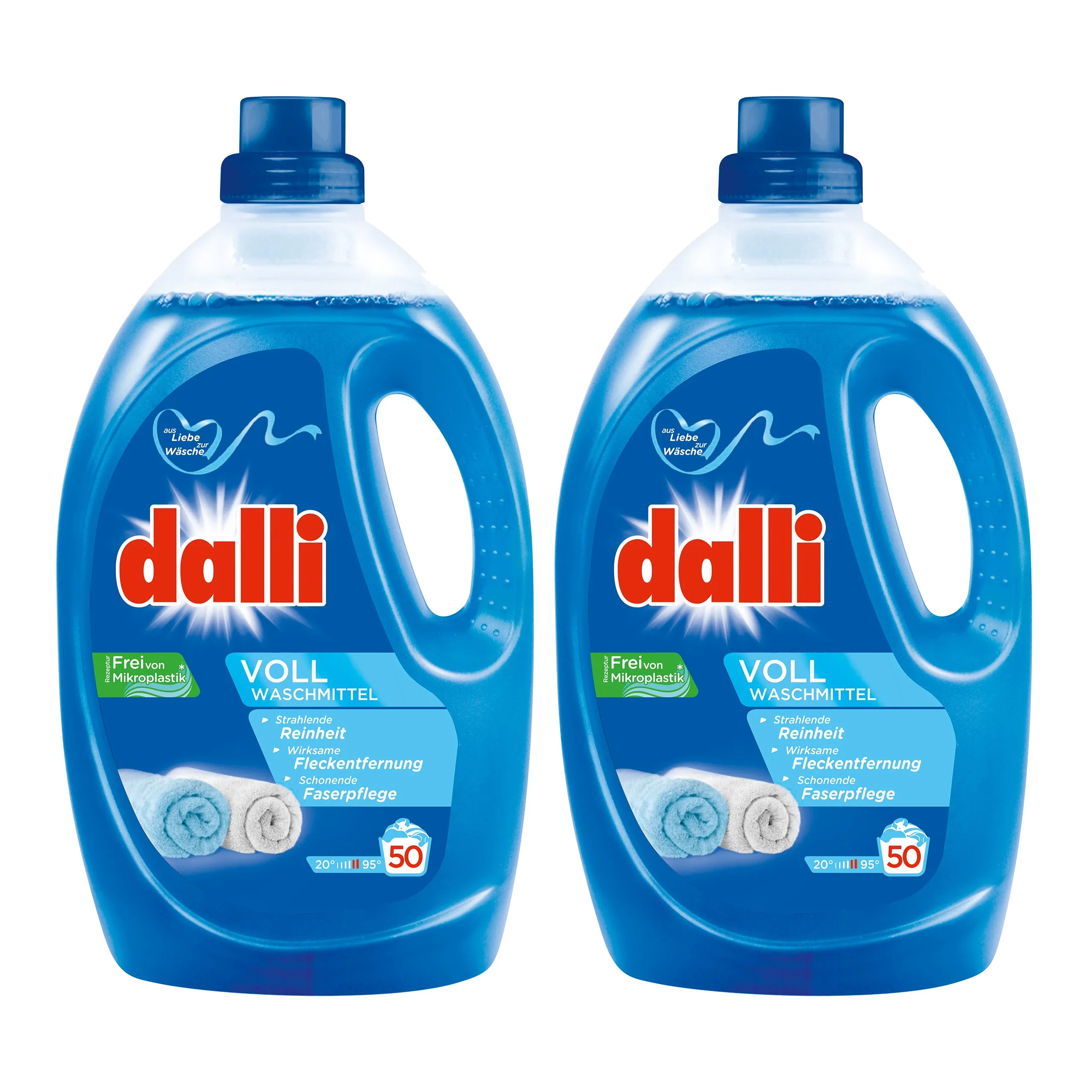 2x DALLI Div wasgel 50 wasbeurten 2,75 L