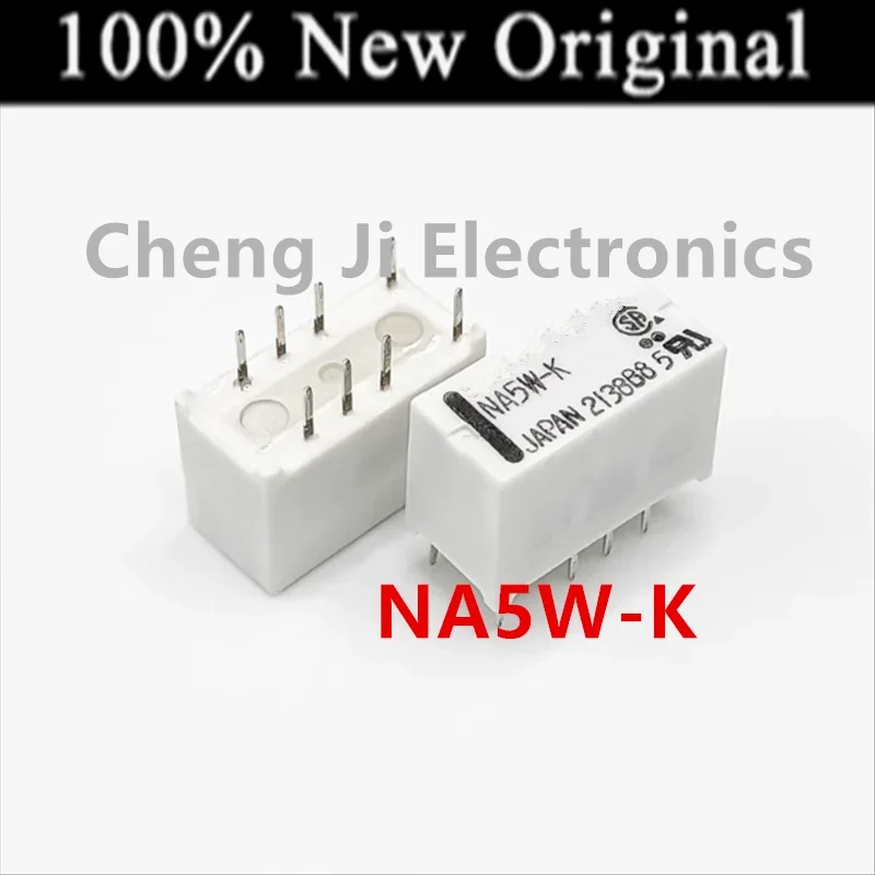 10PCS/Lot   NA5W-K 、NA12W-K 、NA24W-K   DIP-8   New original signal relay  Two open and two closed 2A