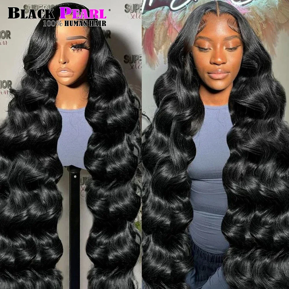 250% Density 13x4 Body Wave Lace Front Wigs Human Hair 24 inch Body Wave Human Hair Wig Glueless Human Hair Wigs for Black Women