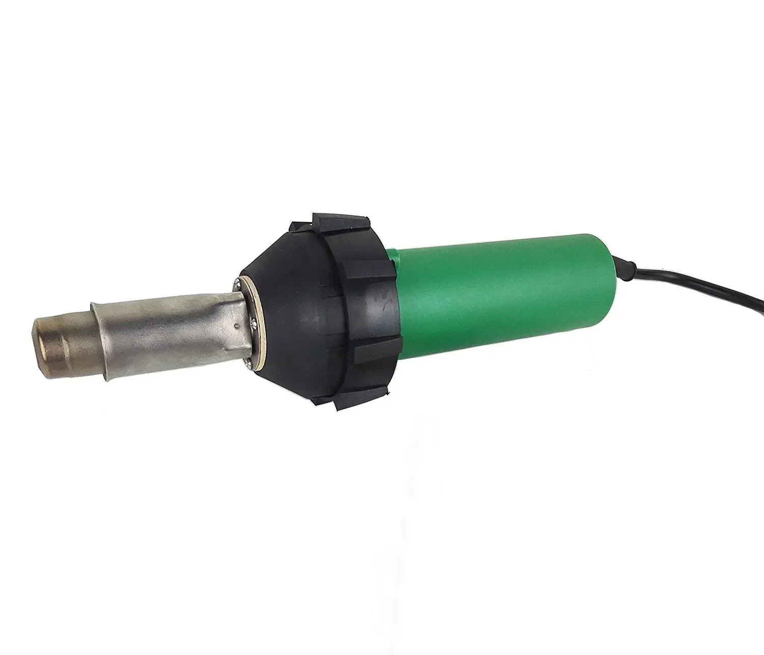 

NEW Professional 1600W Heat Plastic Welder Kit With 40mm Flat Welding Nozzle 45mm Silicone Roller Hot Air Blast Torch Set