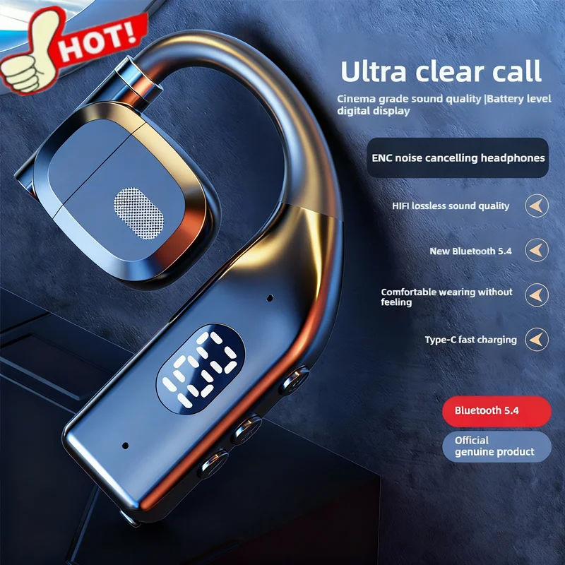 אוזניות Bluetooth 5.4 — הסוף לרעש והתחלה של שלווה