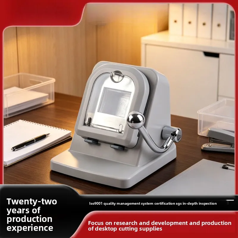 Photo Cutting Machine for Photo Studio ID, Multi Size Manual Cutting Machine, and Desktop Photo Cutting Machine Card Cutter
