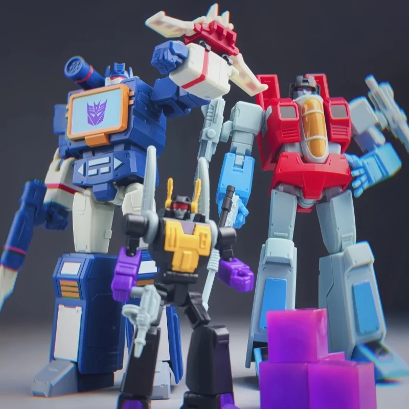 Auldey Transformation Aae Optimus Prime Arcee Sunstorm Starscream Soundwave Jazz Cliff Jumper Kickback Modello Mobile Giocattoli
