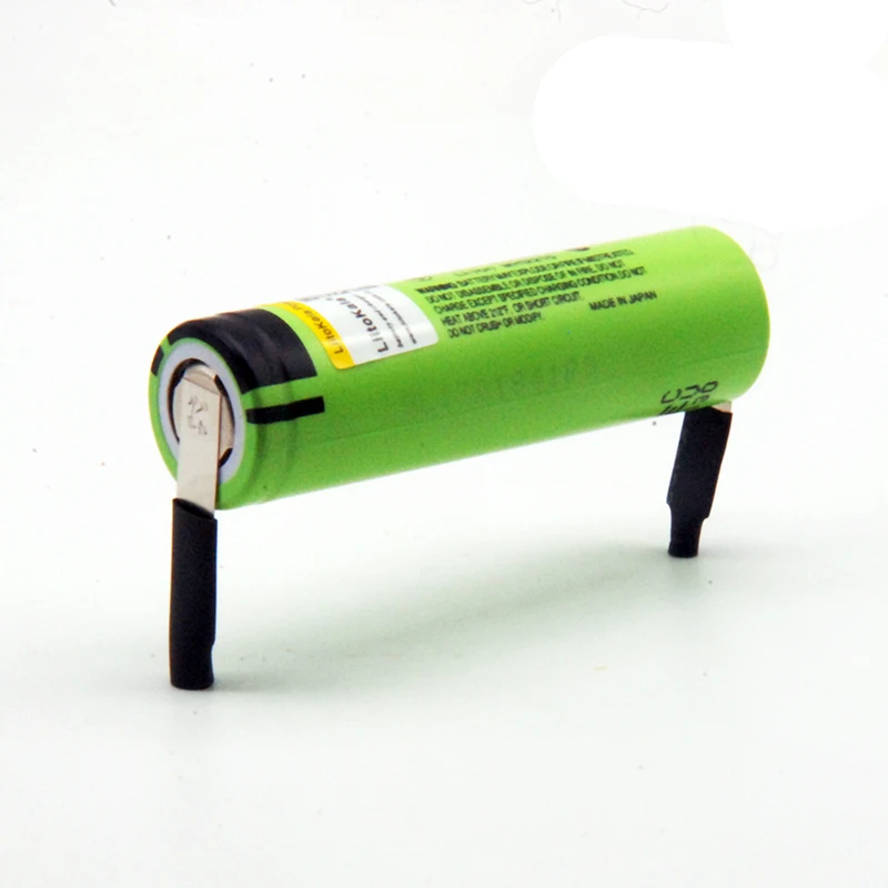 Liitokala 100% جديد الأصلي NCR18650B 18650 3.7 فولت 3400mah بطاريّة ليثيوم قابلة لإعادة الشحن لحام بطاريات النيكل ورقة