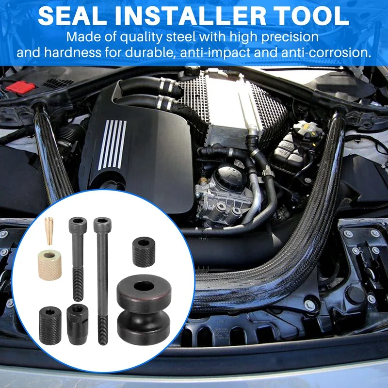 Injector Puller & Seal Installer Tool Set For BMW N14 N18 N54 N63 Engine, Replace To 130192, 130193, 130194