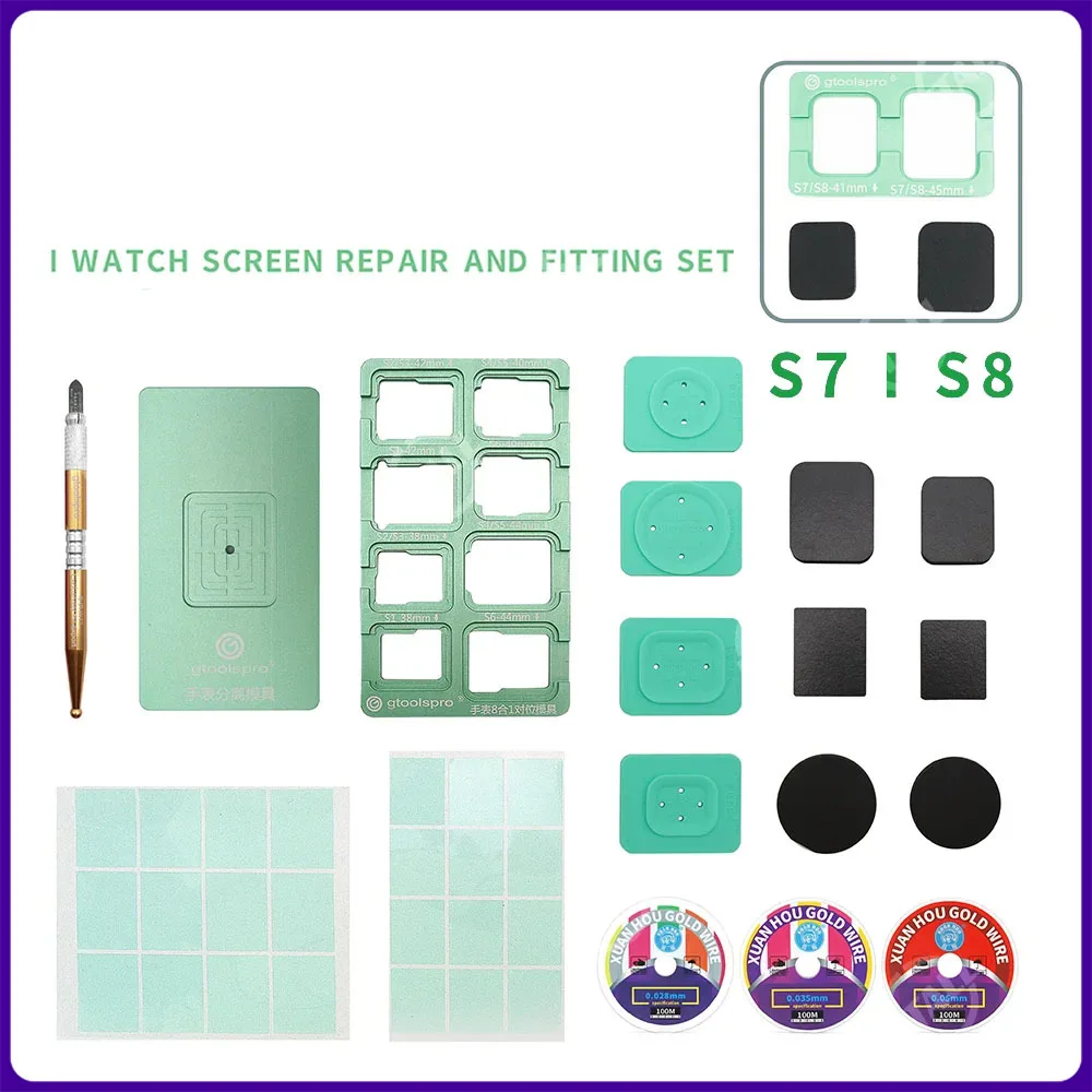 G -008 iWatch Screen Repair Suction Separating Mat For Apple iWatch S1S2S3S4S5S6S7S8 38 42 40 44mm LCD Touchscreen Glass Repair