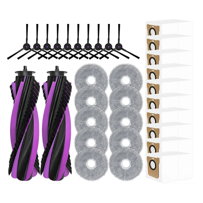 A74G-для JONR P20 PRO Сменный комплект для пылесоса, аксессуар, основная боковая щетка, мешок для пыли, ткань для швабры в комплекте