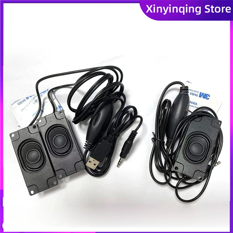 XYQ Mini active speaker horn computer speaker power amplifier be used for Raspberry Pi 4B/3B+/2B Single speaker amplifier