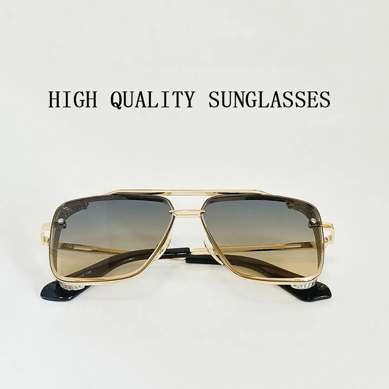 Metall Punk Sonnenbrille Für Männer Vintage Quadratische Mode Gläser 2024 Urlaub Sonnenbrille Frauen Trendy Gafas De Sol Hombre Zonnebril – Detail 11