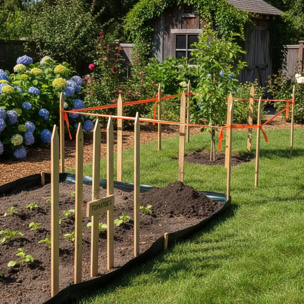 

Деревянные опорные стержни из ели 36x0.5x1.5 дюймов для разметки границ участка и геодезических работ, 25 шт., с острыми коническими наконечниками, сверхпрочные, натуральные